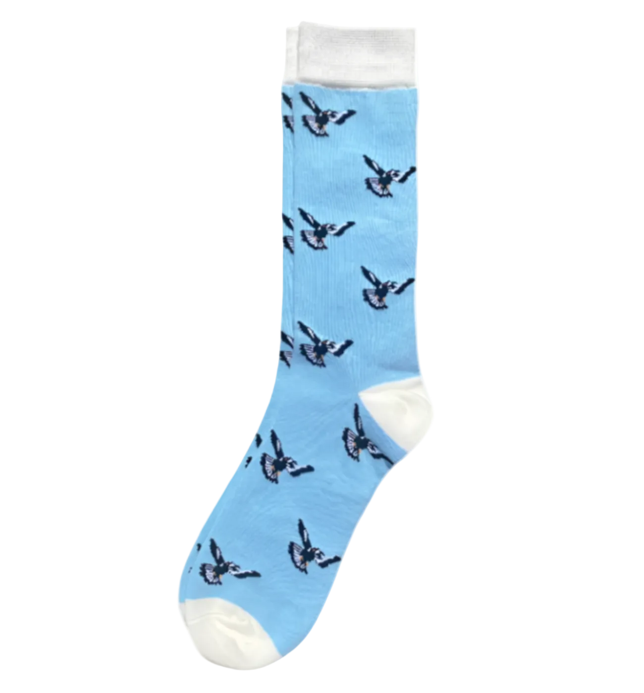 Swooping Magpie Socks